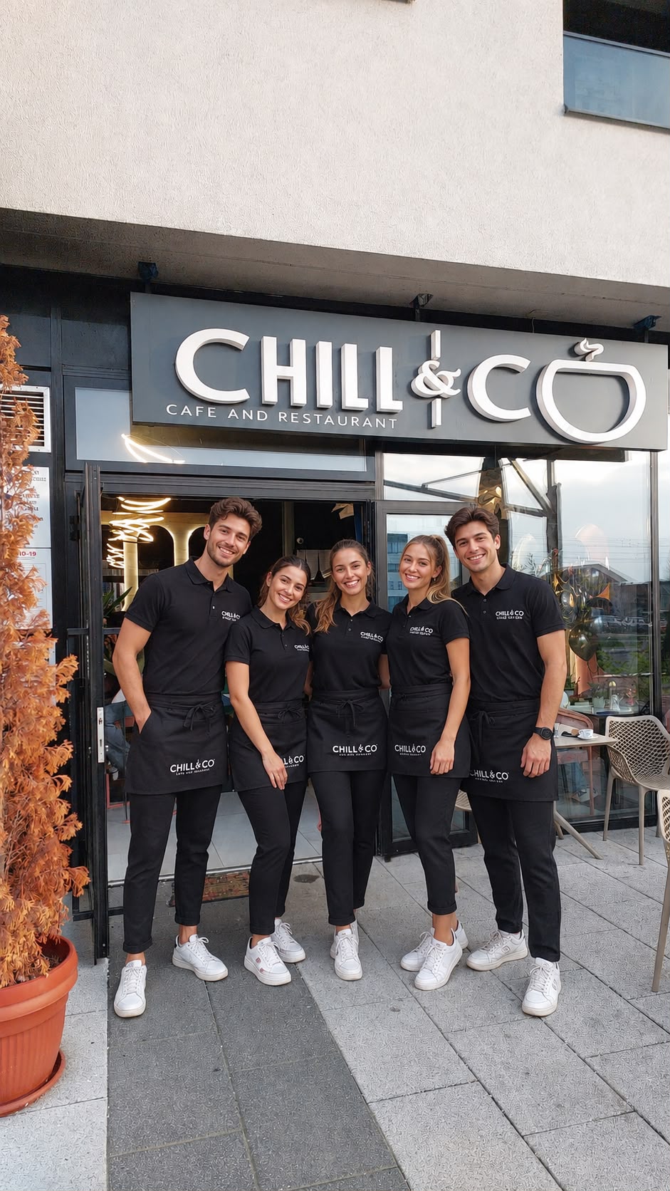 Chill & Co team and atmosphere